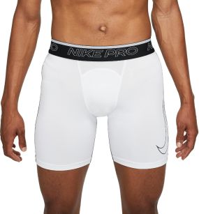 Nike Pro hlačice bijele