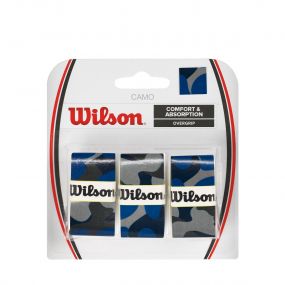 Gripovi Wilson Overgrip Camo Pakiranje od 3 gripa cijena pakiranja: 72,90 kn SKU: WRZ470840.  Sportoro tenis oprema