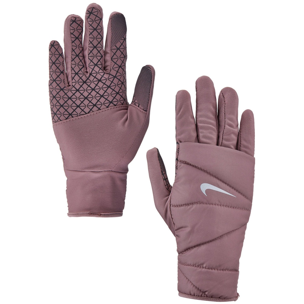 Nike quilted run gloves top